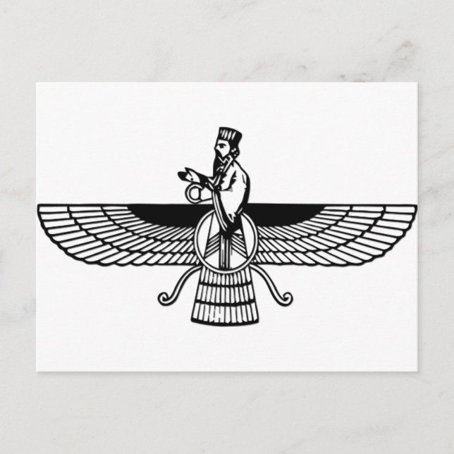 Faravahar Vykort (Framsida)