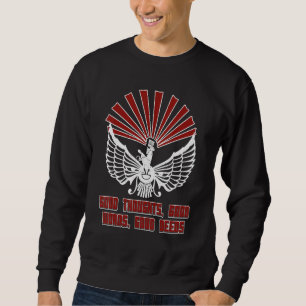 Faravahar Zoroastrianism Zarathustra Symbol filoso Lång Ärmad Tröja