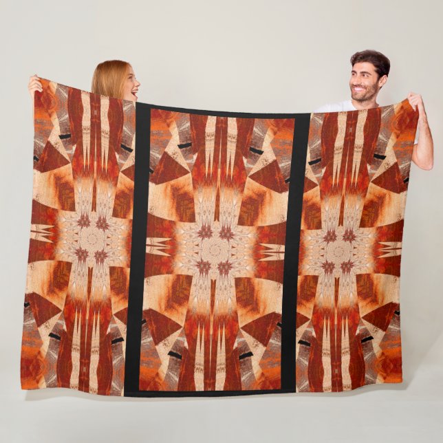 Faraway Flower Fleecefilt (På plats)