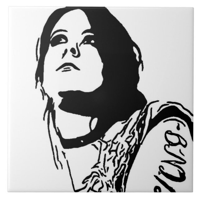 Faraway Stare Kakelplatta (Framsidan)