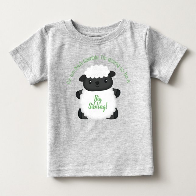 Fårbabystövlare T Shirt (Framsida)