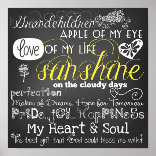 Farbarn Kärlek och inspiration Poster