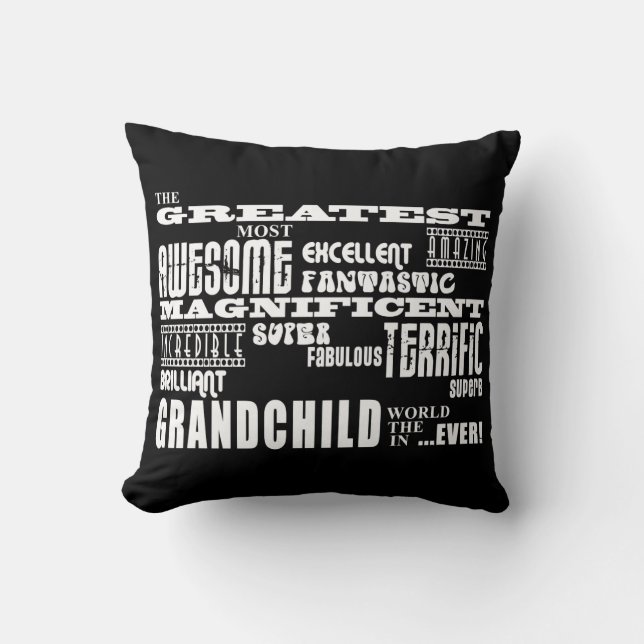 Farbarn: Underbarare Grandchild Kudde (Framsida)