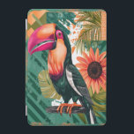 Farbenfroher Tukan im Dschungel iPad Mini Skydd<br><div class="desc">Ein farbenprächtiger Tukan,  umgeben von üppigen Blättern und einer leuchtenden Sonnenblume. Das Bild kombiniert tropische Elemente mit dynamischen Mustern,  die eine wilde,  lebendige Atmosphäre schaffen. Es ruft ein Gefühl von Abenteuer hervor.</div>