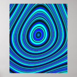 Farbenstrudel Poster