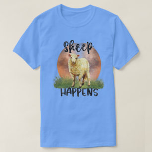 Fårbild förekommer t shirt