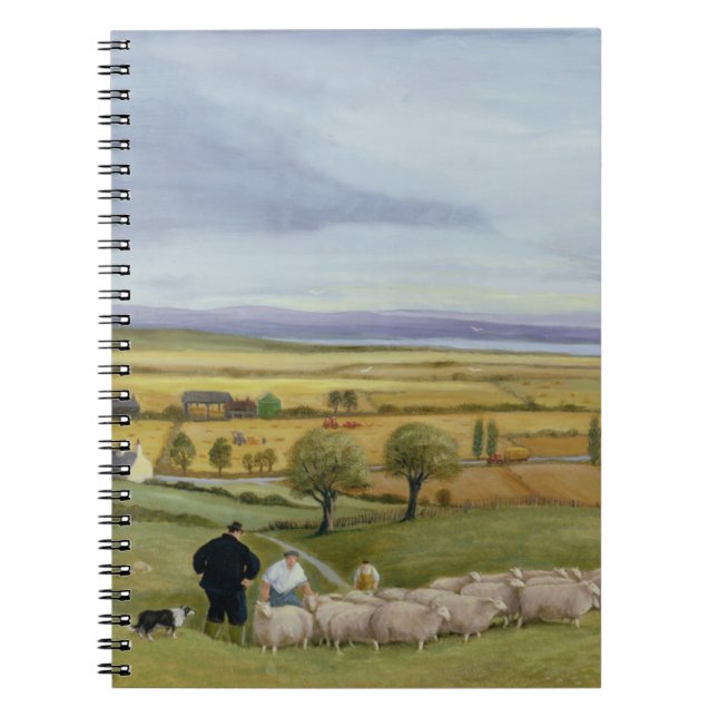 FårbondeIsle av Sheppey Anteckningsbok (Framsidan)