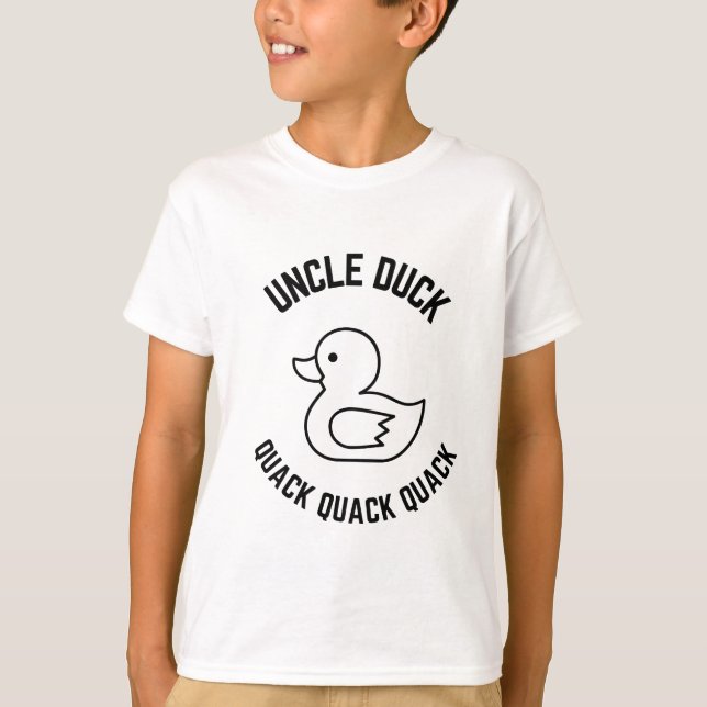farbror anka Quack Quack Quack Quack T Shirt (Framsida)