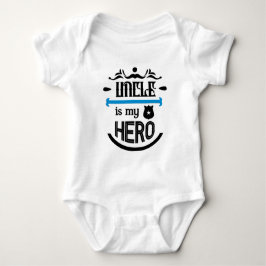 Farbror är min hjälte Baby-bodysuit T Shirt