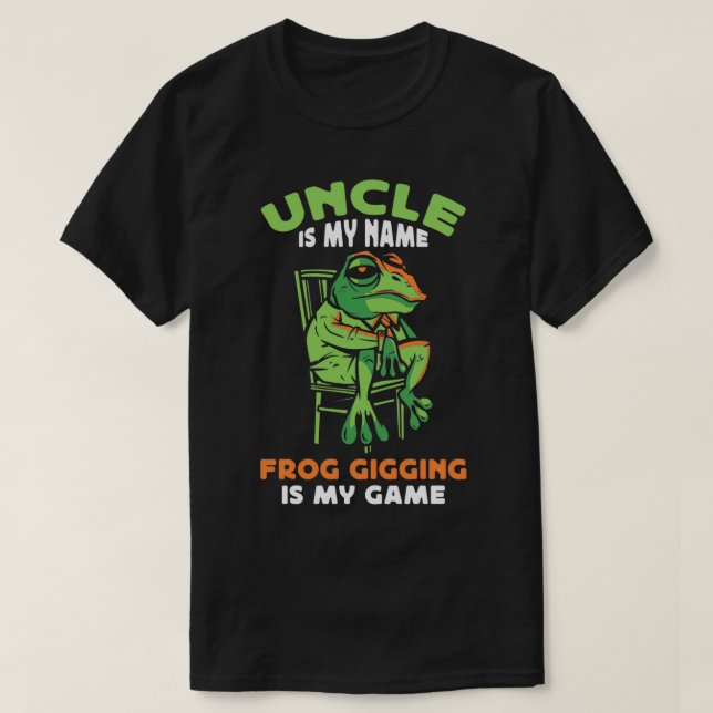 Farbror, är min Namn grog gigging? T Shirt (Design framsida)