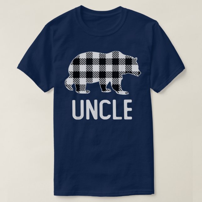 farbror Bear Grått Buffalo Play Pajama T Shirt (Design framsida)