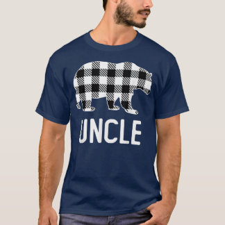 farbror Bear Grått Buffalo Play Pajama T Shirt