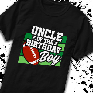 Farbror Birthday Boy Boys Football Birthday T Shirt