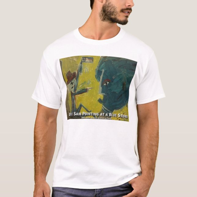 FARBROR BLÅ STORM TEE (Framsida)