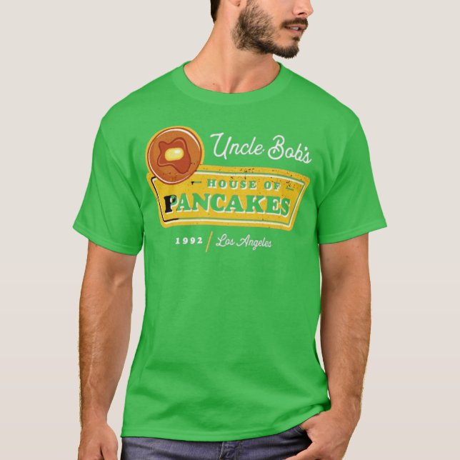 Farbror Bob's House of Pancakes - Reservoir Hundar T Shirt (Framsida)