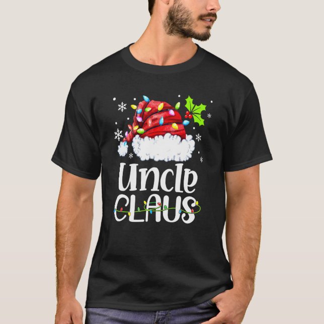 Farbror Claus Gnome God jul Julafton Santa's Fav T Shirt (Framsida)