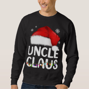 Farbror Claus jul Pajama Family Matching Julafton Lång Ärmad Tröja