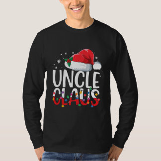 Farbror Claus Matching Family jul Pajamas T Shirt