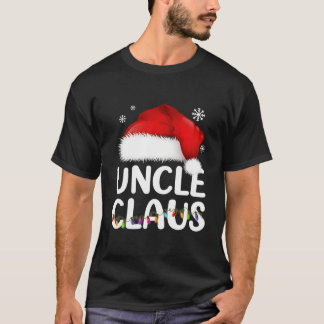 Farbror Claus Shirt jul-familjen Pajama-matchning T Shirt