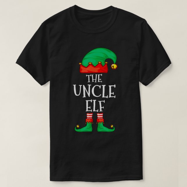 Farbror Elf Family jul Farbror Elf Pajama Sw T Shirt (Design framsida)