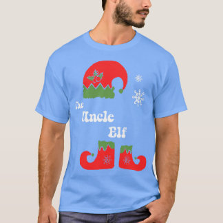 Farbror Elf jul Elf Tee Familjen Matching Gi