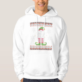 farbror Elf Ugly jul Hoodie