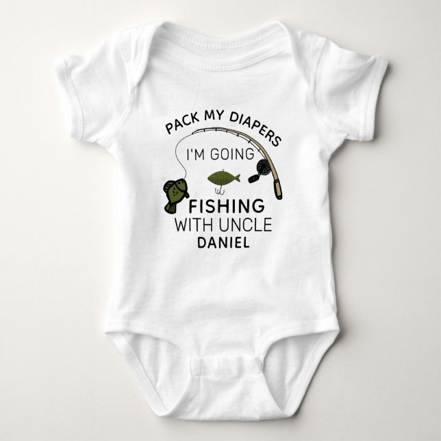 Farbror Fishing - farbror Fishing Buddy T Shirt (Framsida)