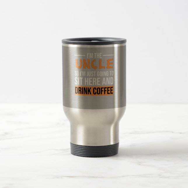 Farbror Gift Ideas | Jag är farbror Drink-kaffe Resemugg (Center)