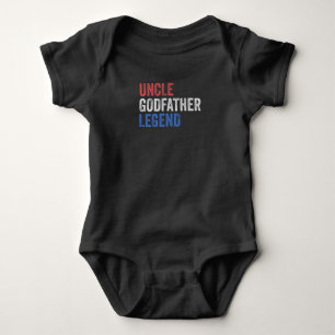 Farbror Godfather Legend Red White och Blue T Shirt