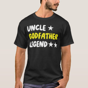 Farbror Gudfader Legend För En Favorit T-Shirt