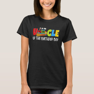 Farbror i Birthday Boy Choo Choo Tåg Theme P T Shirt
