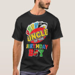 Farbror i Birthday Boy Shirt Uno Pappa Pappa Fathe T Shirt<br><div class="desc">Ingen födelsedagskjorta. Farbror i födelsedagskorgsdesignen för varje pappa och far som firar sin pojkars eller sons födelsedag med matchande familjegåvor.</div>