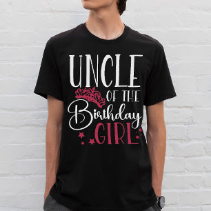 Farbror i Birthday Girl Squad Anpassningsbar Match T Shirt