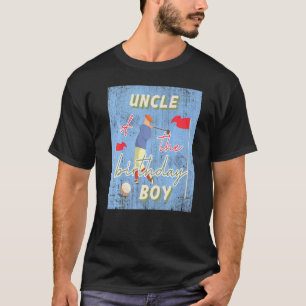 Farbror i födelsedagspojken Golf Theme Matching Fa T Shirt