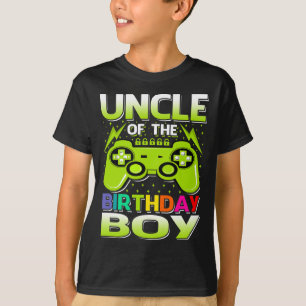 Farbror i födelsedagspojken Matching Video Gamer B T Shirt