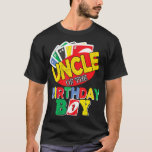 Farbror i Uno Birthday Boy Uno, Birthday Boy T- T Shirt<br><div class="desc">Farbror i Uno Birthday Boy Uno,  Birthday Boy T-Shirt</div>