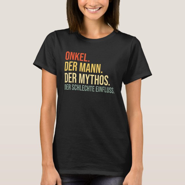Farbror Idea Släggfarbror T Shirt (Framsida)