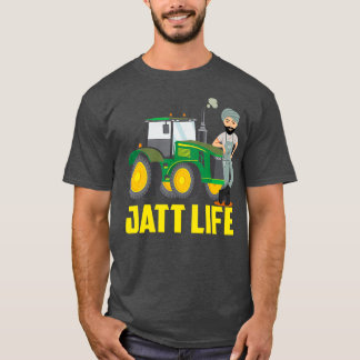 farbror Jee Punjabi Farmer Jatt Life Tractor T Shirt