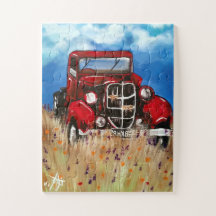 farbror John's Lastbil Antique Old Work Farmer Ran