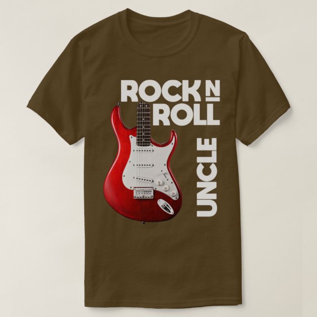 Farbror Kärlek Rock n Roll Funny TShirt T Shirt (Design framsida)