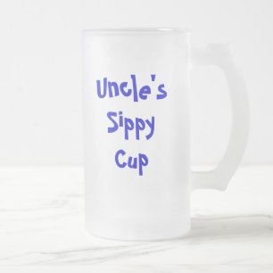 Farbror kopp/stein/mugg frostat ölglas