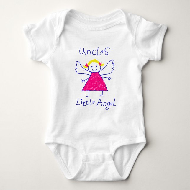 Farbror Little Angel Tee Shirt (Framsida)