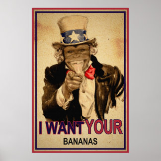 farbror Monkey Poster