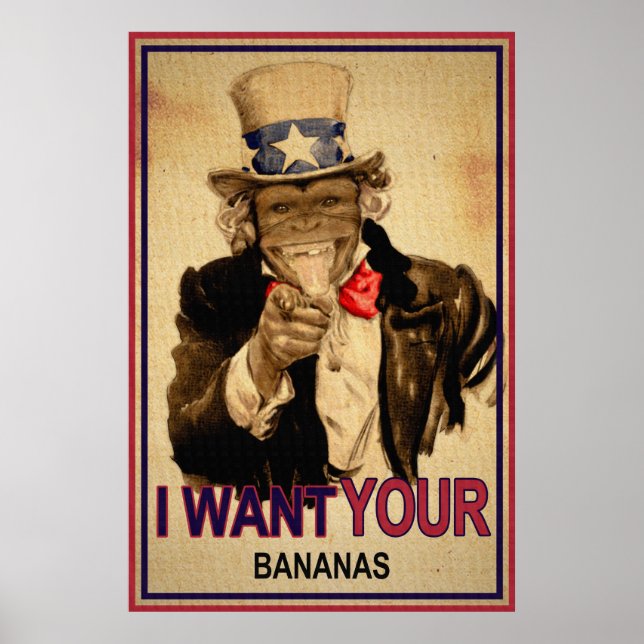 farbror Monkey Poster (Framsidan)