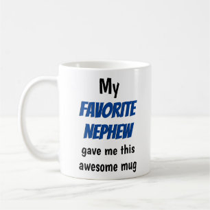 Farbror Moster Favorite Nephew Funny Kaffemugg