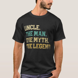 Farbror Myth Legend Fars dag Pappa Best T Shirt