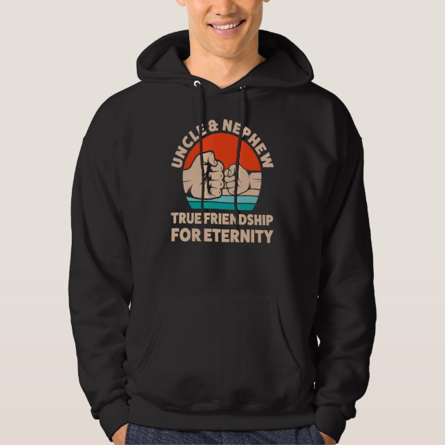 Farbror & Nephew True Vänskap Uncles Hoodie (Framsida)