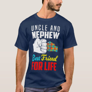 Farbror och Nephew bästa vän för livet Autistis T Shirt