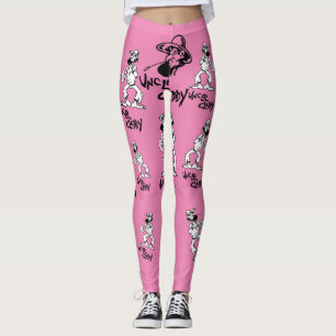 Farbror pappa Leggings Leggins Funny Superskoj