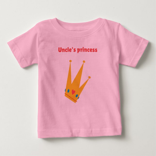 Farbror princess t shirt (Framsida)